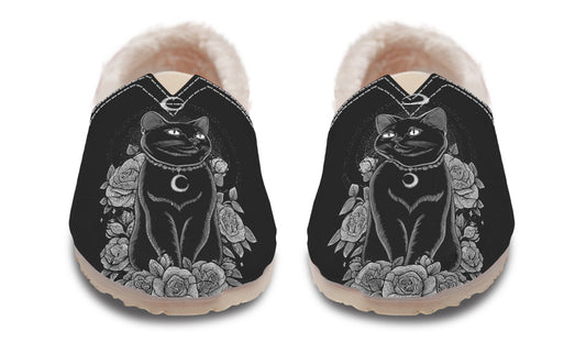 Lunar Familiar Cat Winter Casual Shoes