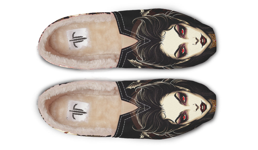 Neo Traditional Vampire Girl Winter Casual Shoes