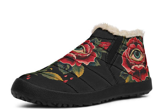 Bleeding Eye Rose Winter Sneakers
