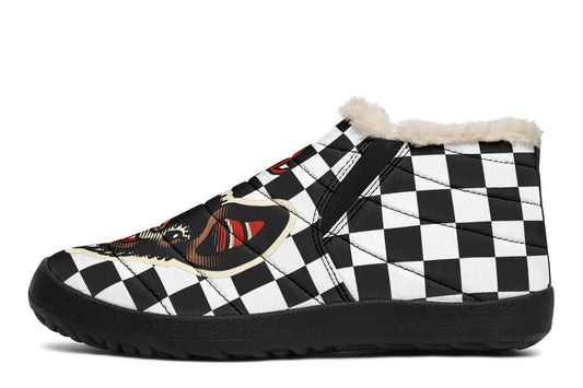 Checkered Bats V2 Winter Sneakers