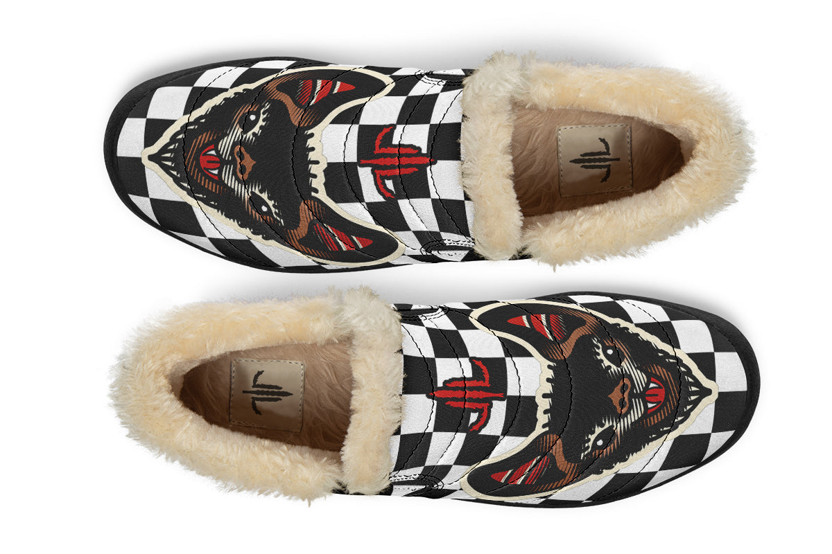 Checkered Bats V2 Winter Sneakers