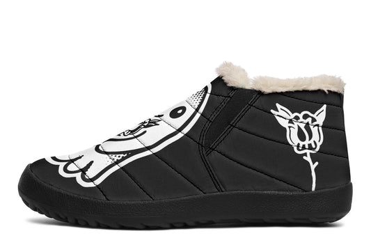 Flower Ghost Winter Sneakers