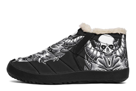 Hannya Mask Winter Sneakers