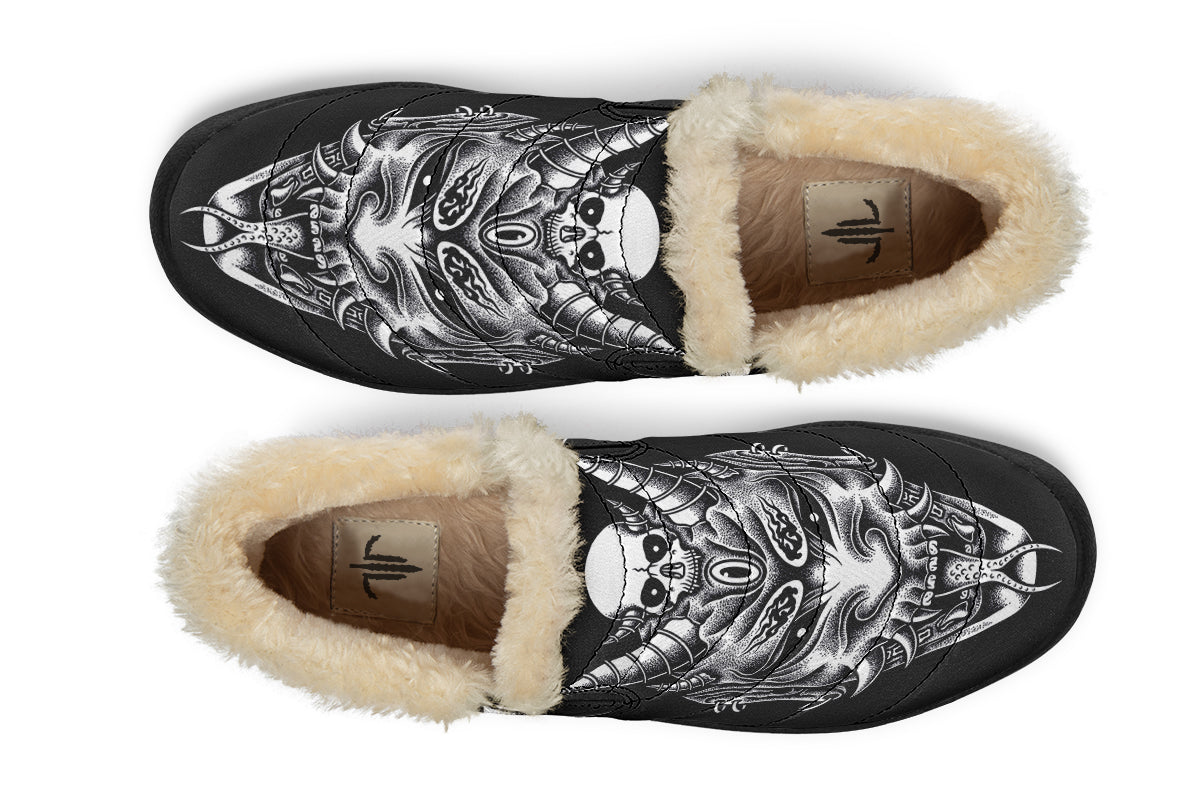 Hannya Mask Winter Sneakers