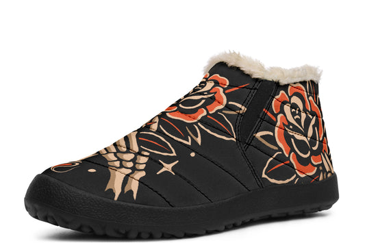 Skeleton Hand Winter Sneakers