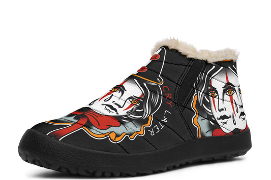 Smile Now Cry Later Winter Sneakers