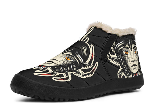 Traditional Spider Girl Head Winter Sneakers