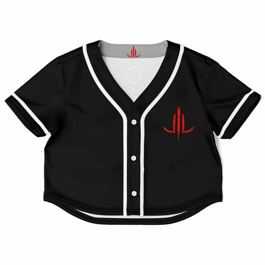 Jersey de béisbol recortado Lilith