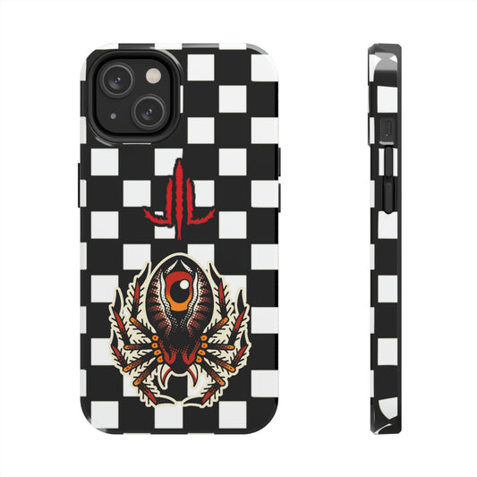 Funda rígida tradicional de araña para iPhone