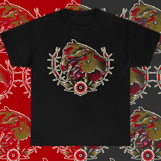 Camisa de caballos del faraón no muerto