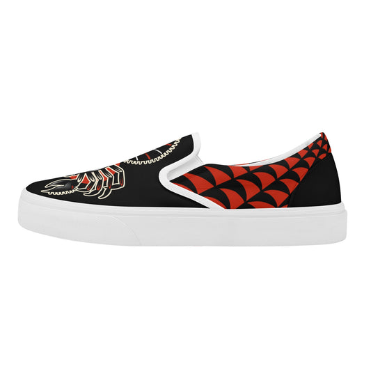 Traditional Scorpion Skate Slip On Shoes