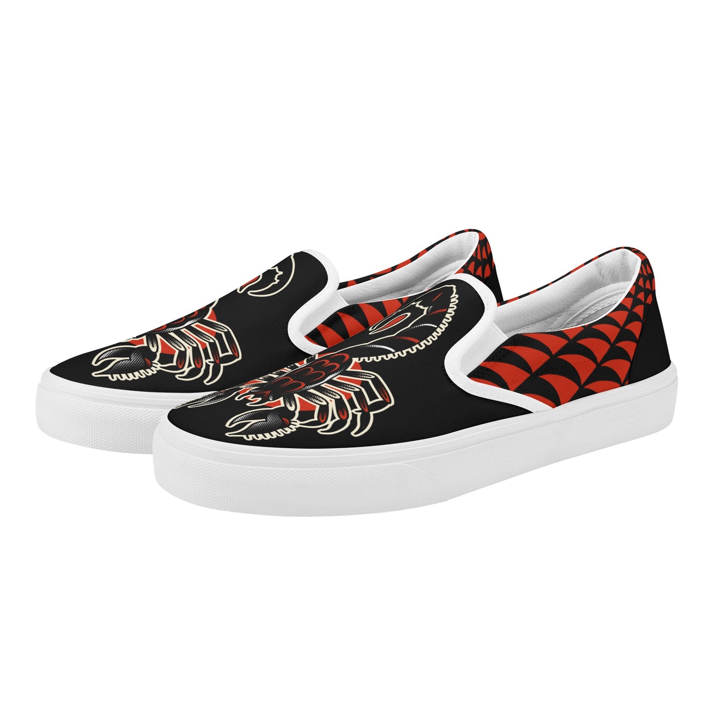 Traditional Scorpion Skate Slip On Shoes