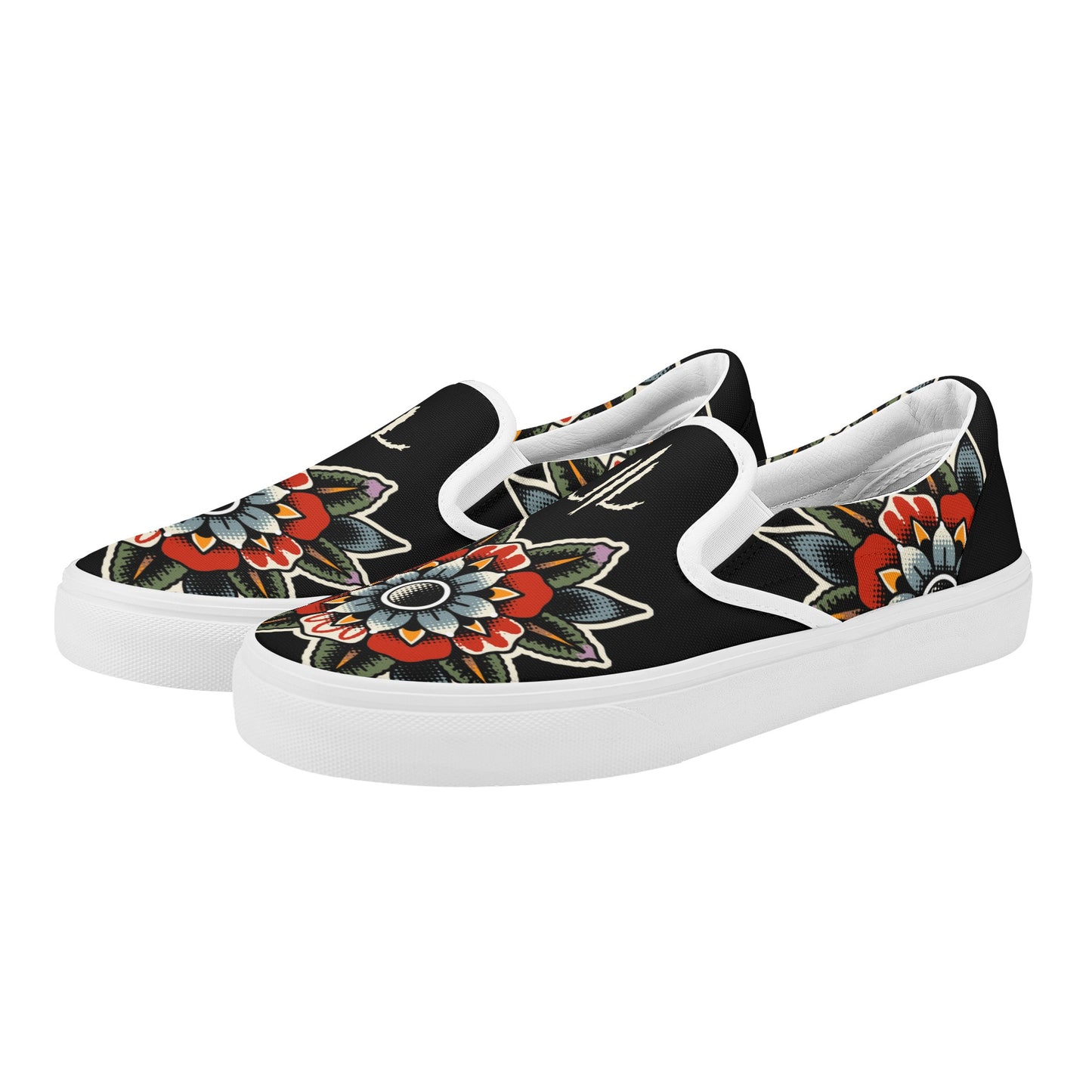 Furio Mandala Skate Slip On Shoes