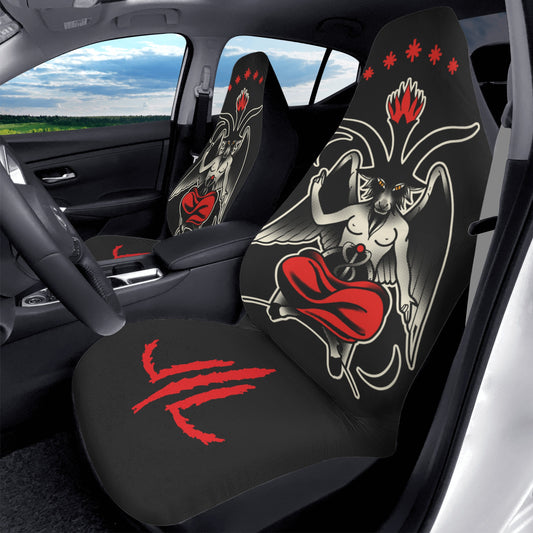 Baphomet Car Seat Covers (2 Pcs)