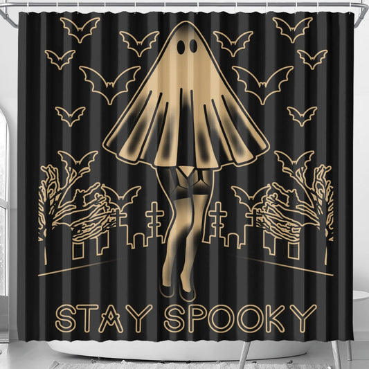 Stay Spooky Shower Curtain
