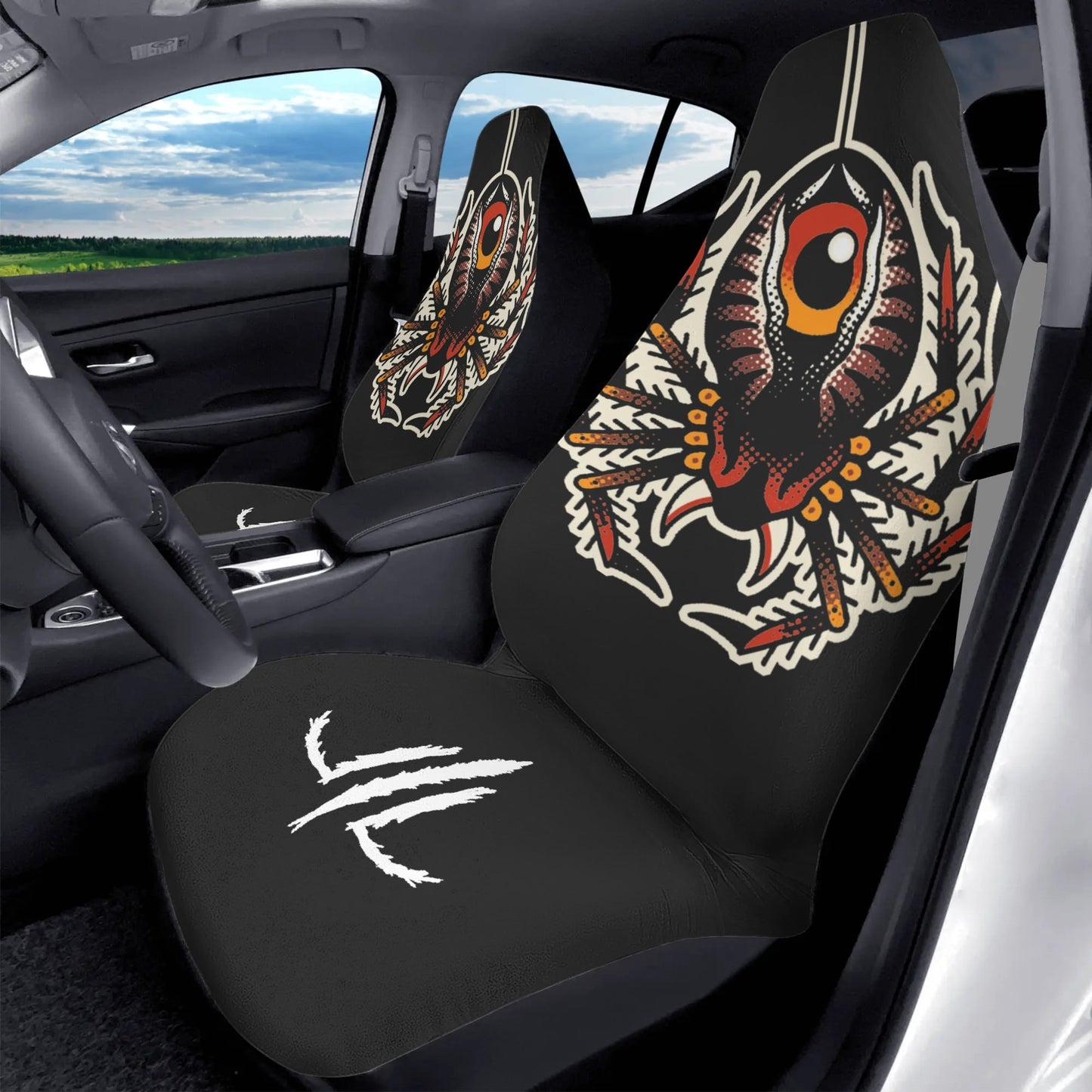 Traditional Spider V2 Car Seat Covers (2 Pcs)