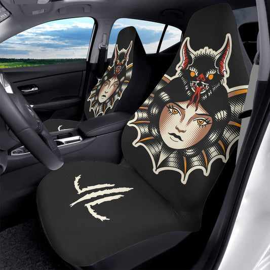 Bat Lady Car Seat Covers (2 Pcs)