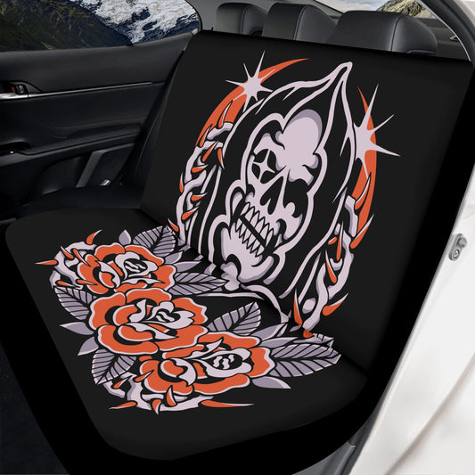 Reaper Roses Back Car Seat Cover