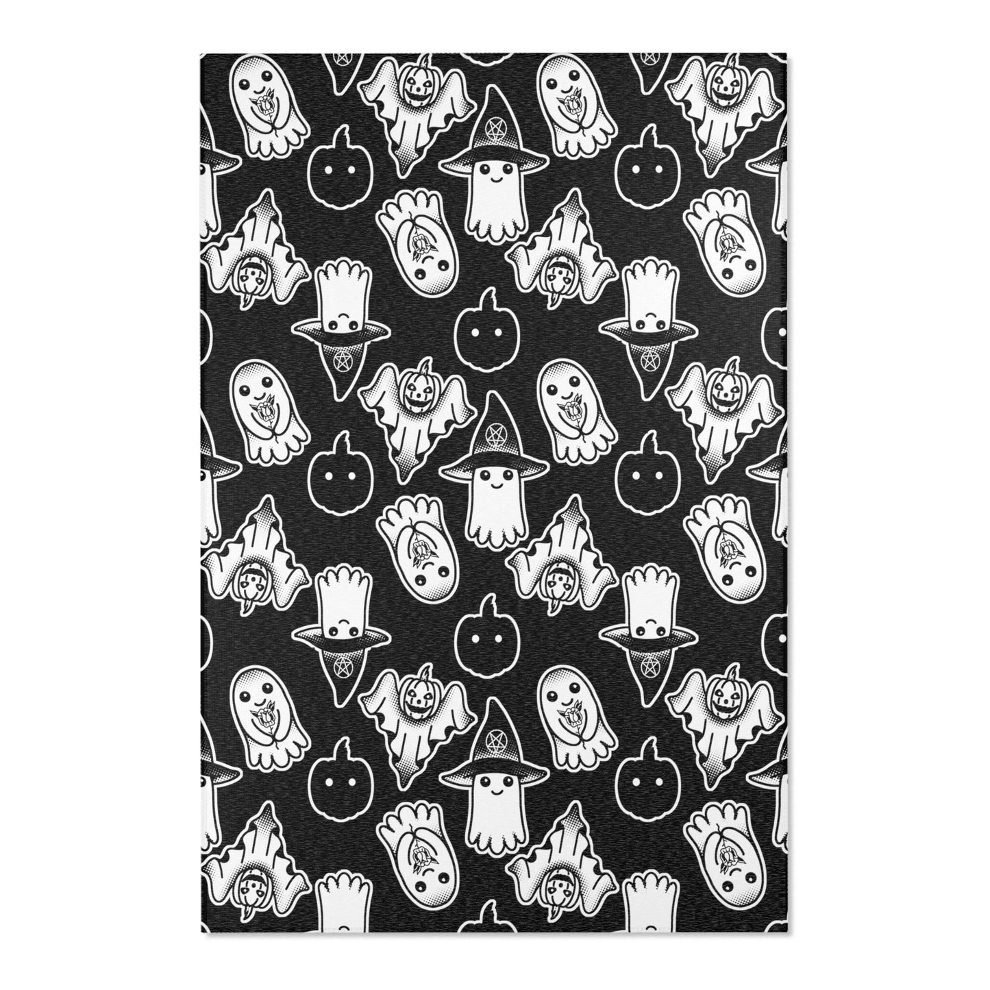 Spooky Ghosts Area Rug