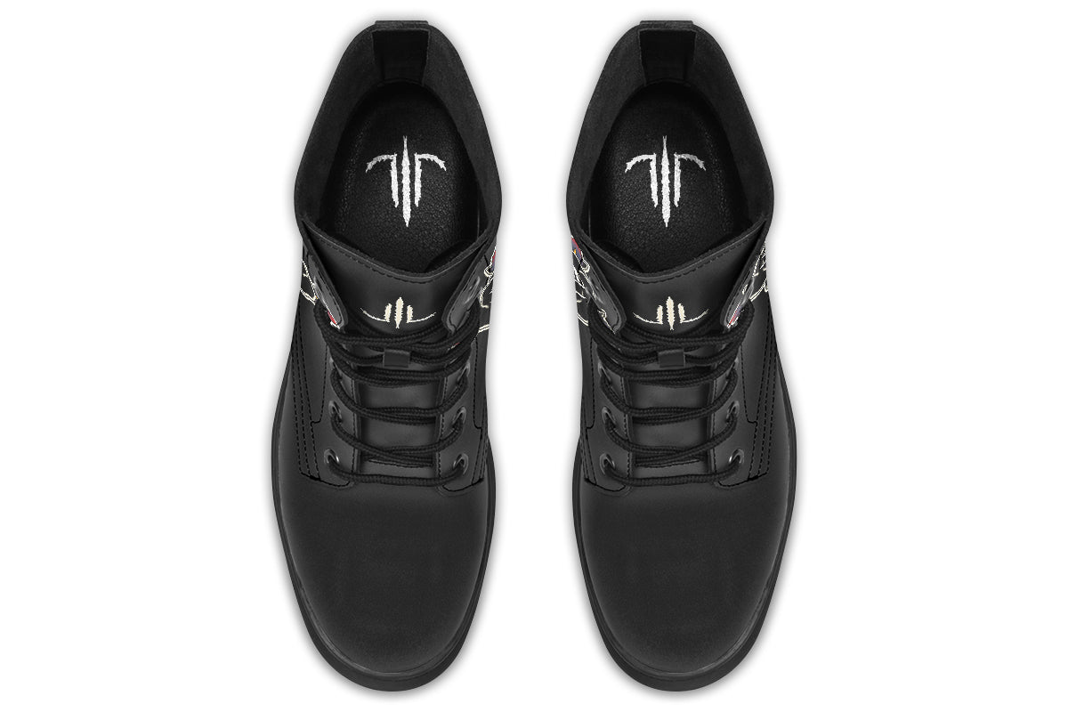 Black Rose Boots - Last Light Apparel