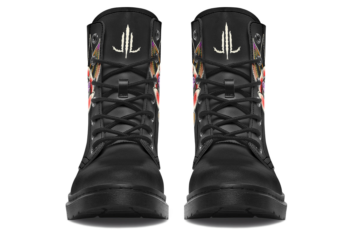 Blooming Girl Head Boots