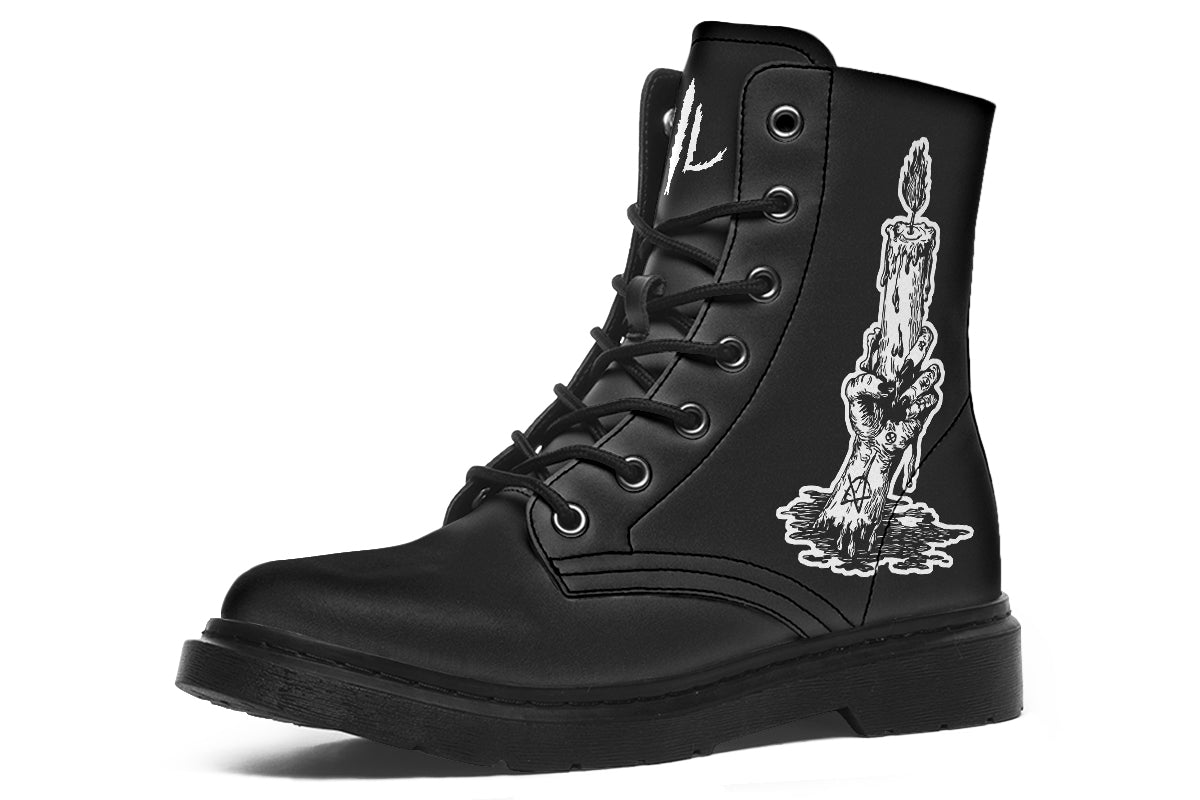 Candle Of Devotion Boots - Last Light Apparel