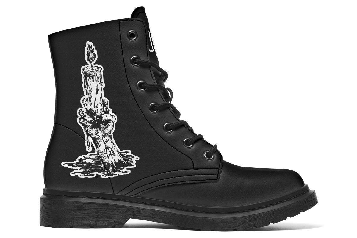 Candle Of Devotion Boots - Last Light Apparel