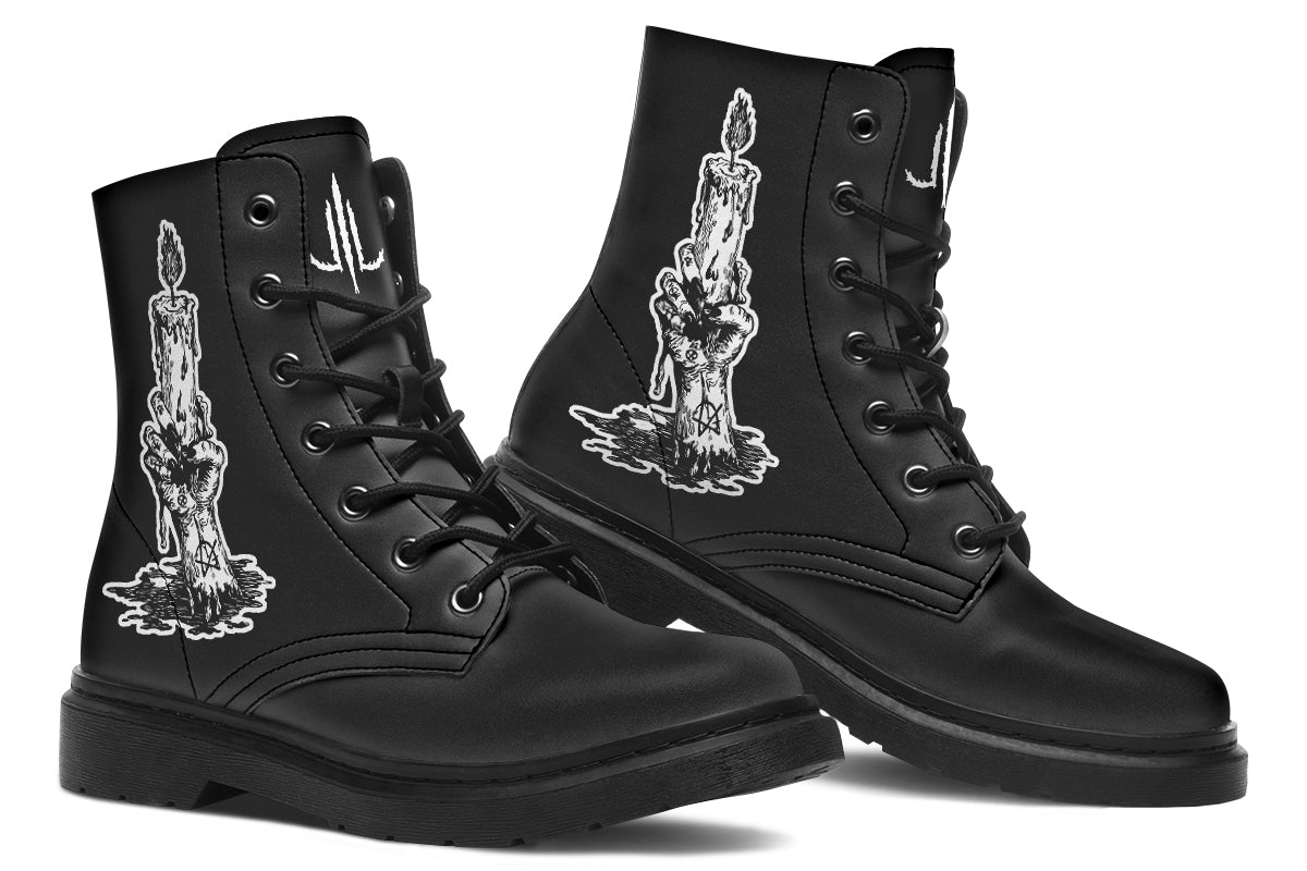 Candle Of Devotion Boots - Last Light Apparel