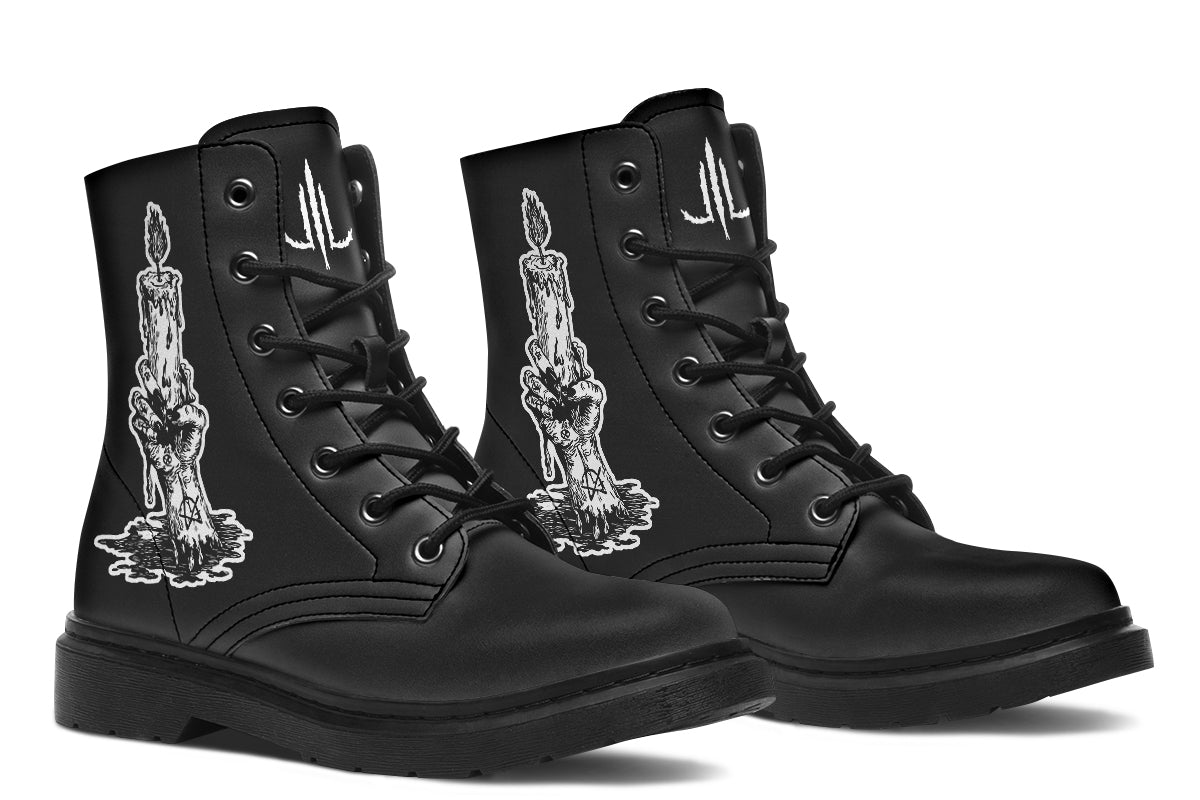 Candle Of Devotion Boots - Last Light Apparel
