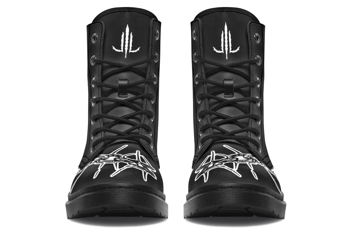 Chained Bats Boots - Last Light Apparel