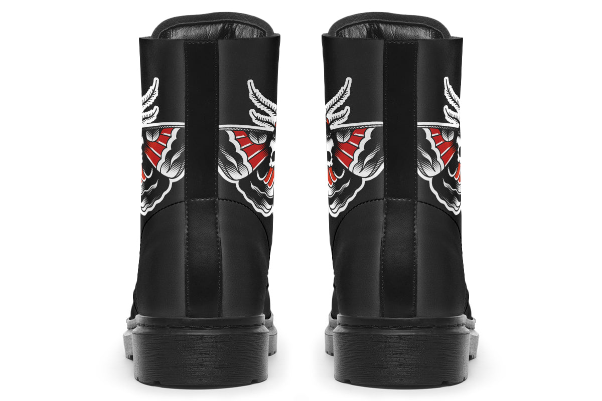 Checkered Death Moth Boots