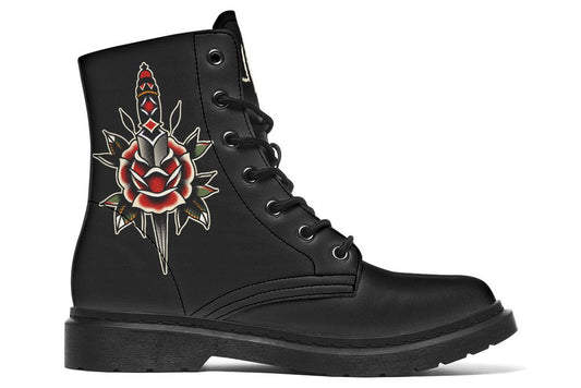 Dagger Rose Boots