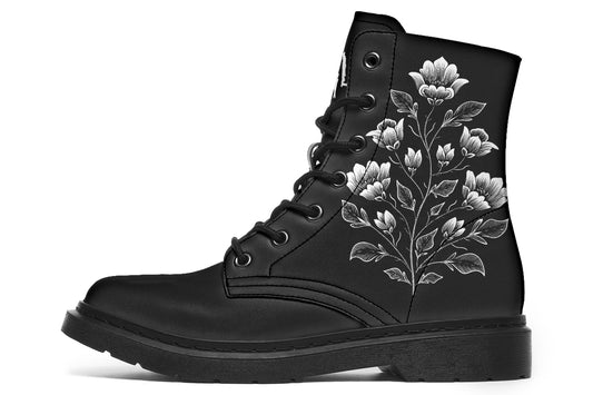 Floral Minimalist Boots