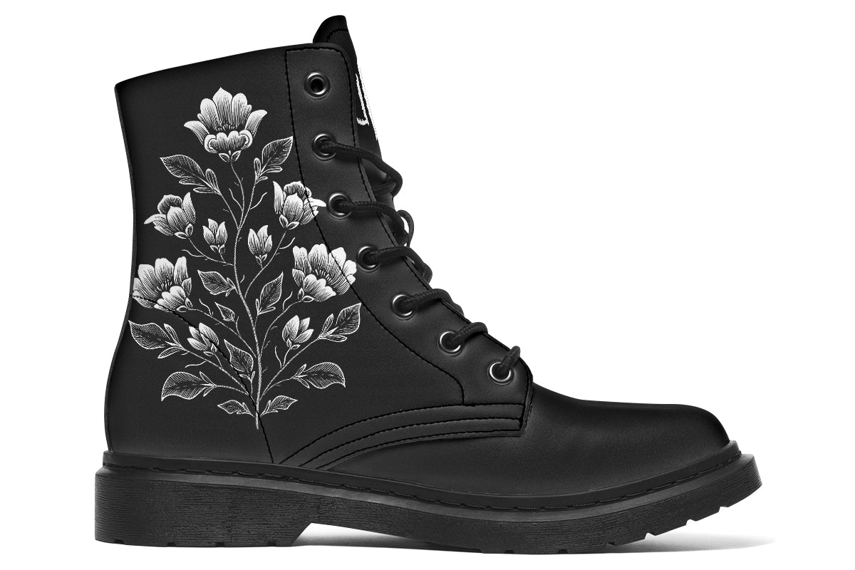 Floral Minimalist Boots