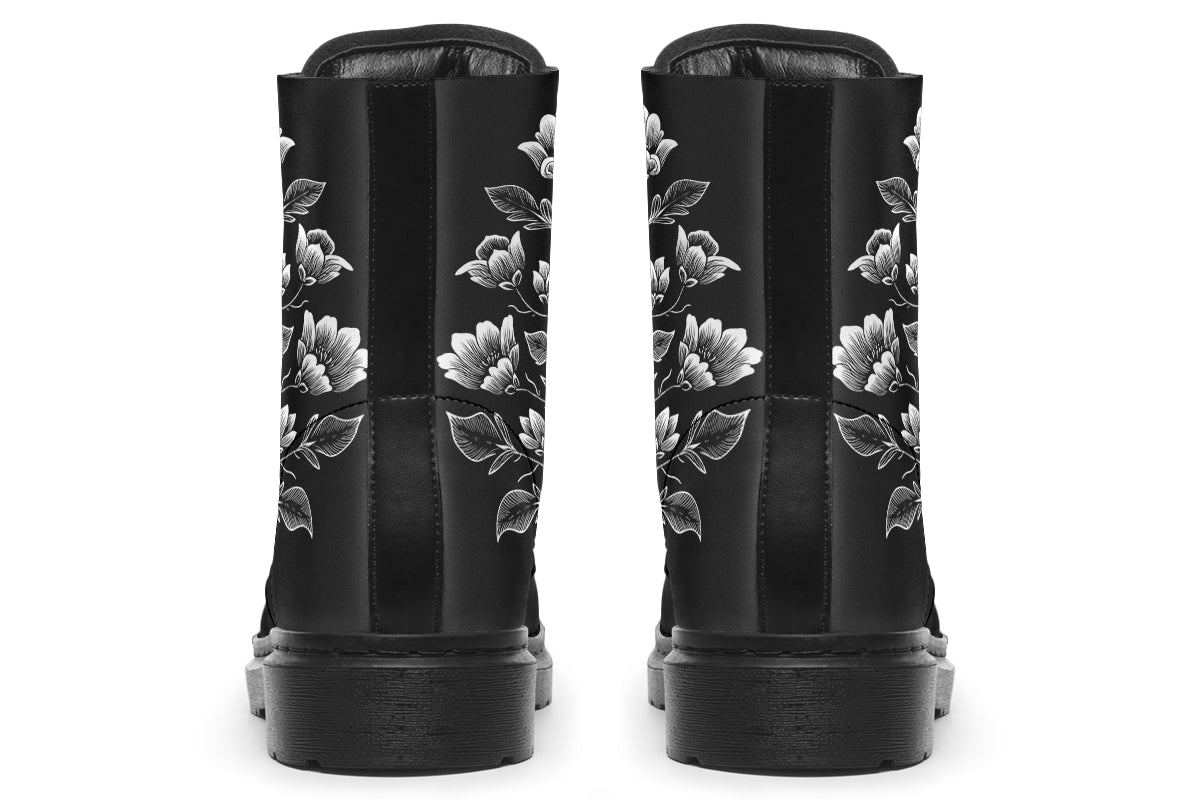Floral Minimalist Boots