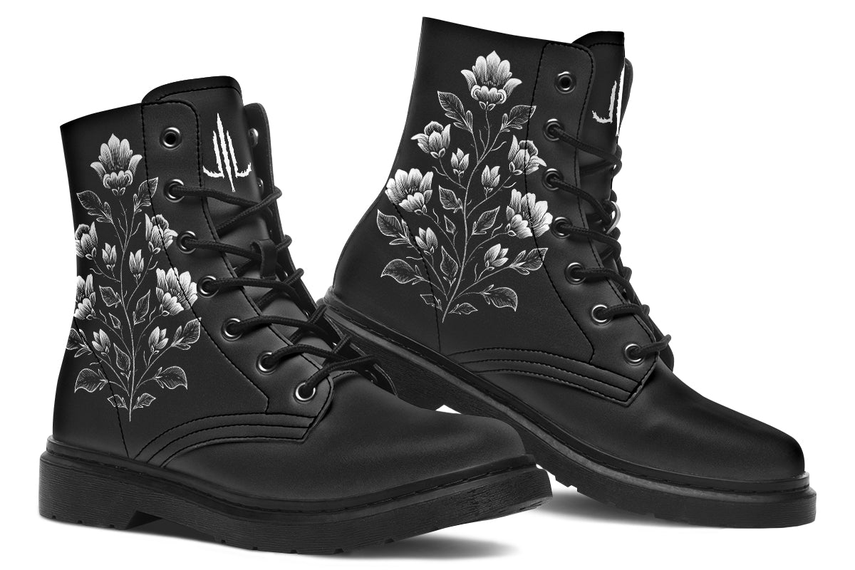 Floral Minimalist Boots