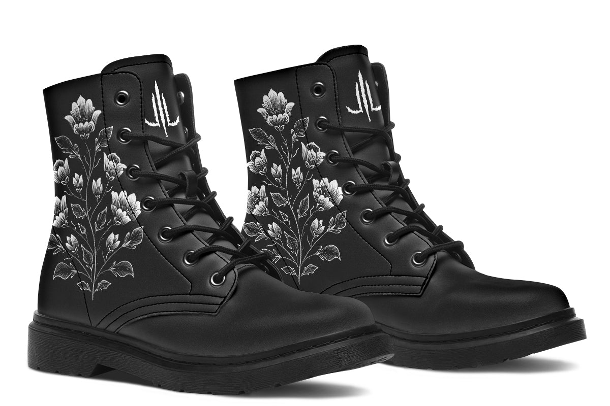 Floral Minimalist Boots