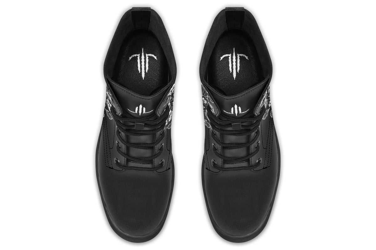 Floral Minimalist Boots