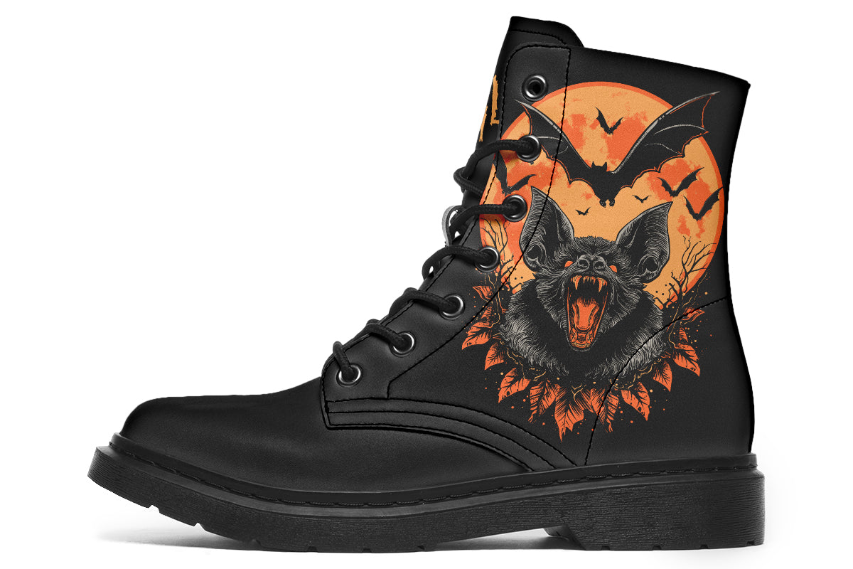 Halloween Fall Bat Boots