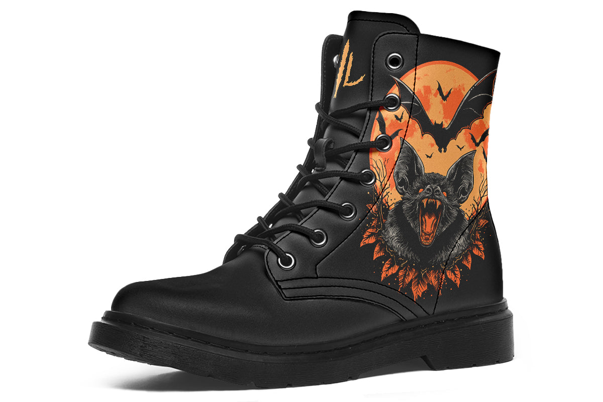 Halloween Fall Bat Boots