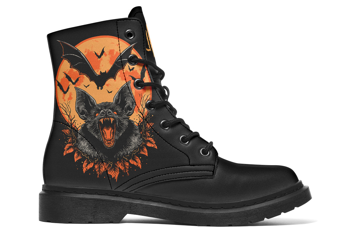 Halloween Fall Bat Boots