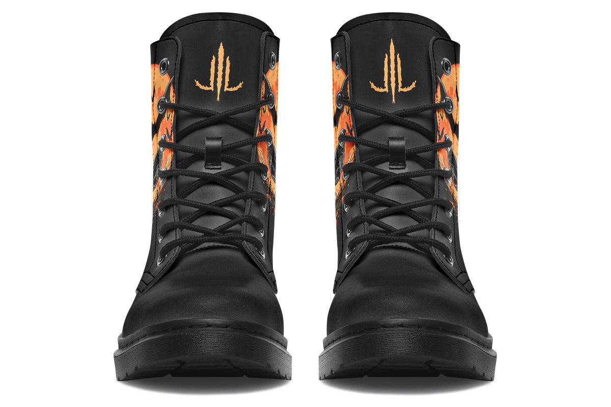 Halloween Fall Bat Boots