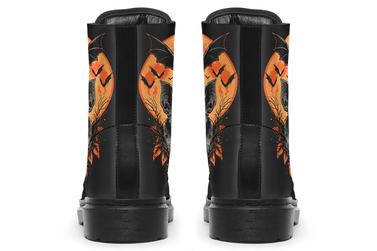 Halloween Fall Bat Boots