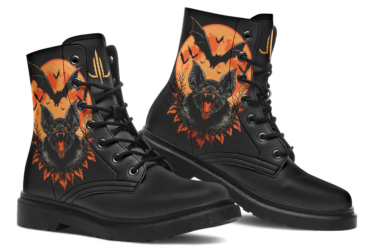Halloween Fall Bat Boots