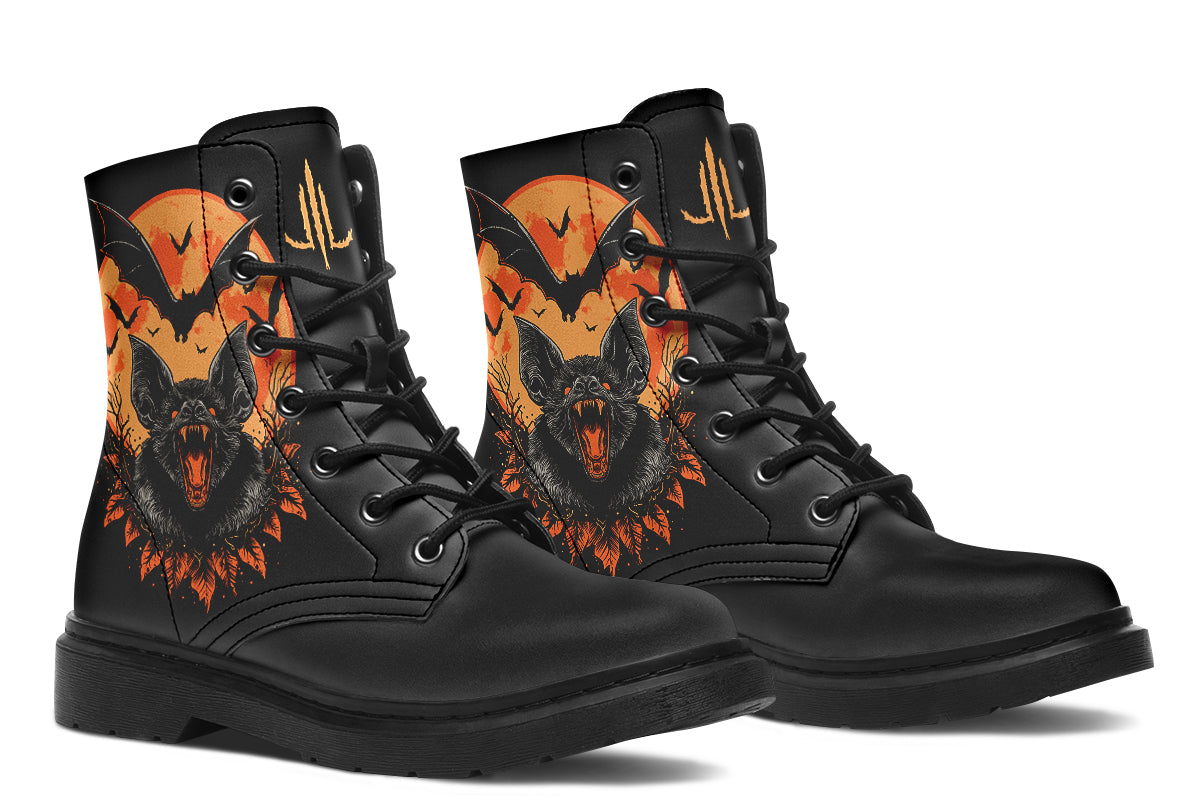 Halloween Fall Bat Boots