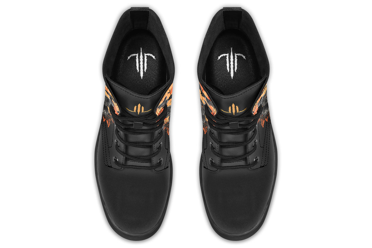 Halloween Fall Bat Boots