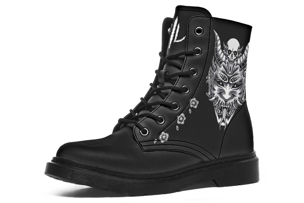 Hannya Mask Boots