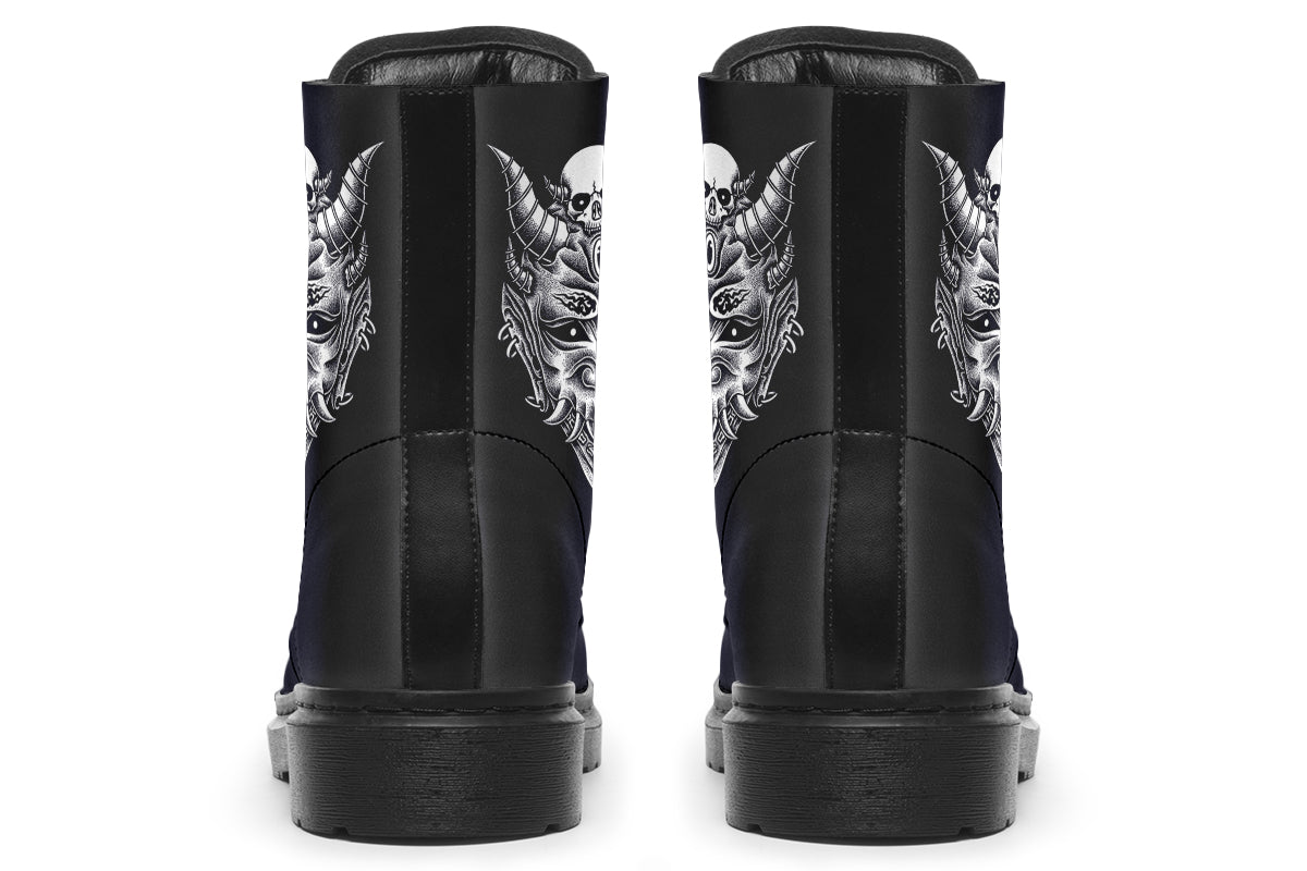 Hannya Mask Boots