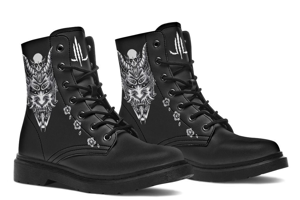 Hannya Mask Boots