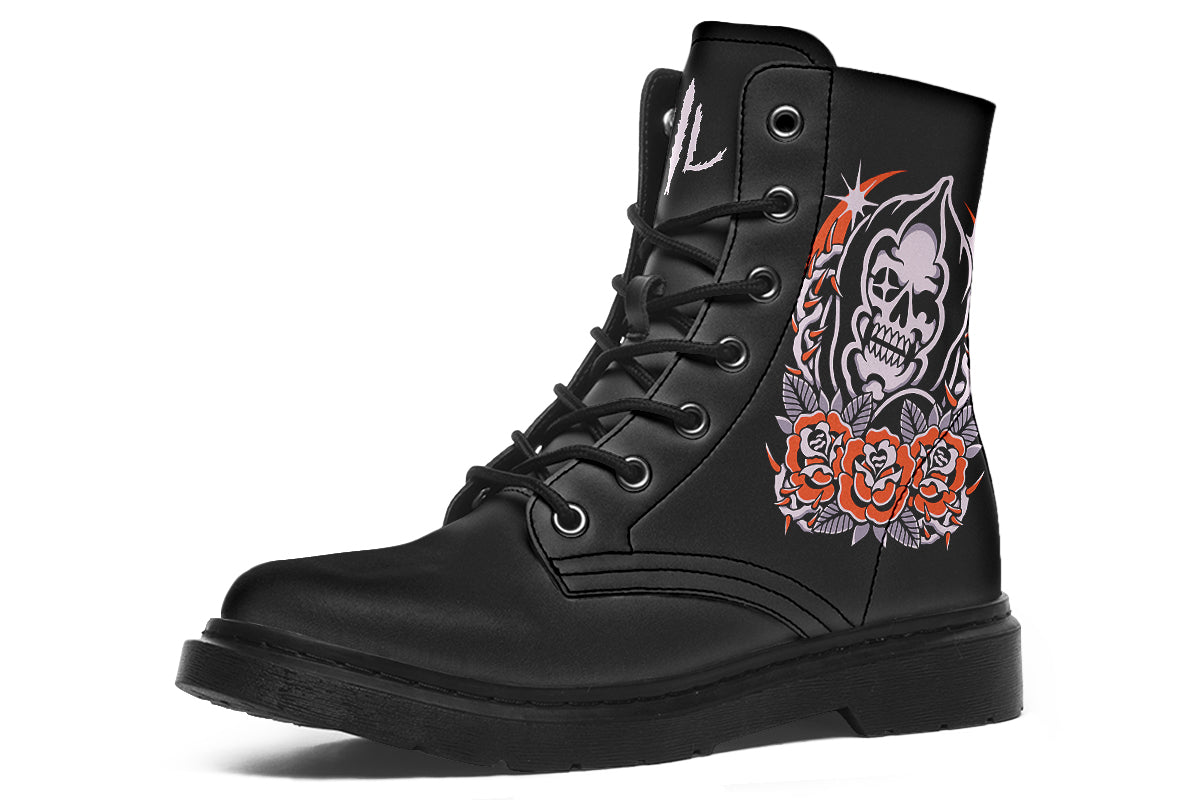 Reaper Roses Boots